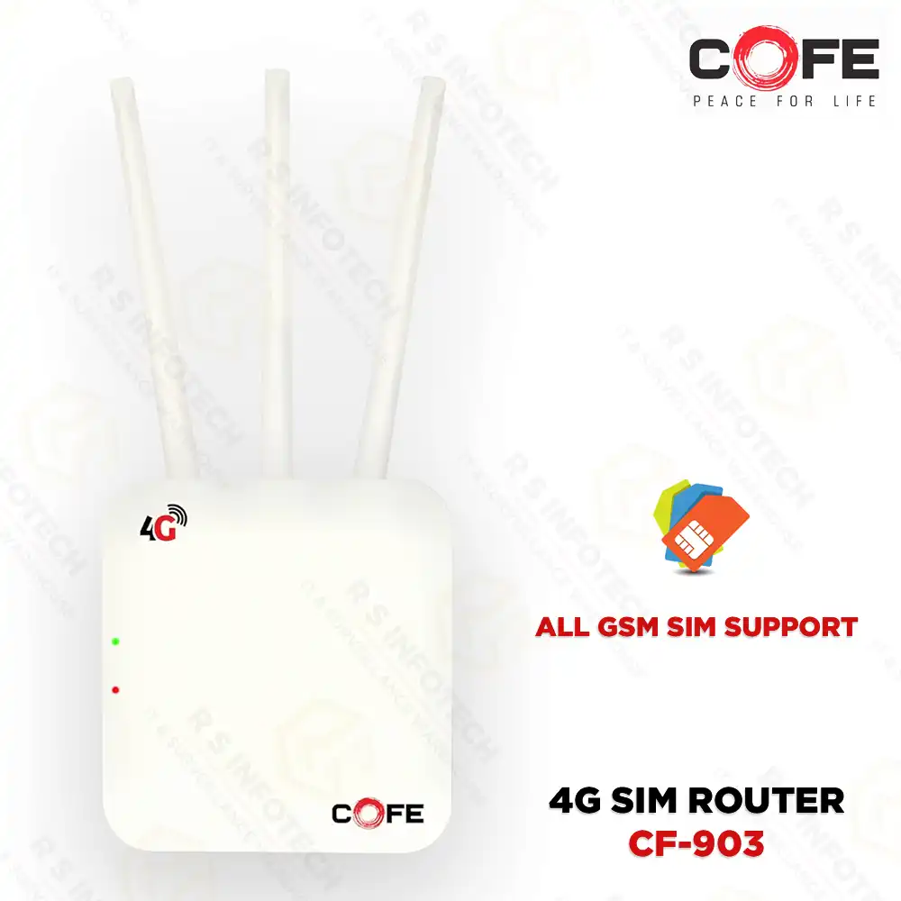 COFE DONGLE CF-4G903 PRO WIFI-6 ANTENNA RJ45*1 PORT (2YEAR)