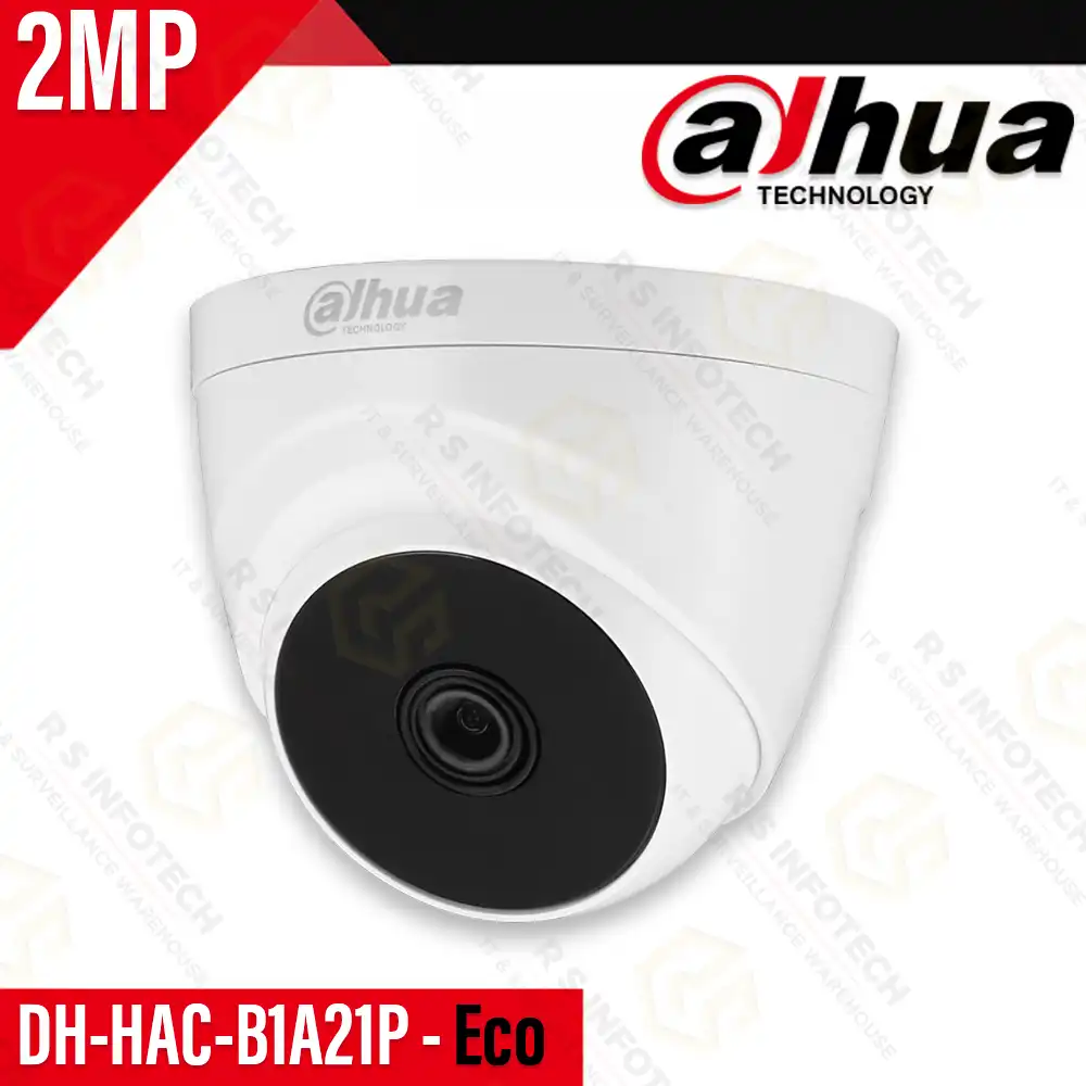 DAHUA DH-HAC-T1A21 2MP ECO HD DOME CAMERA