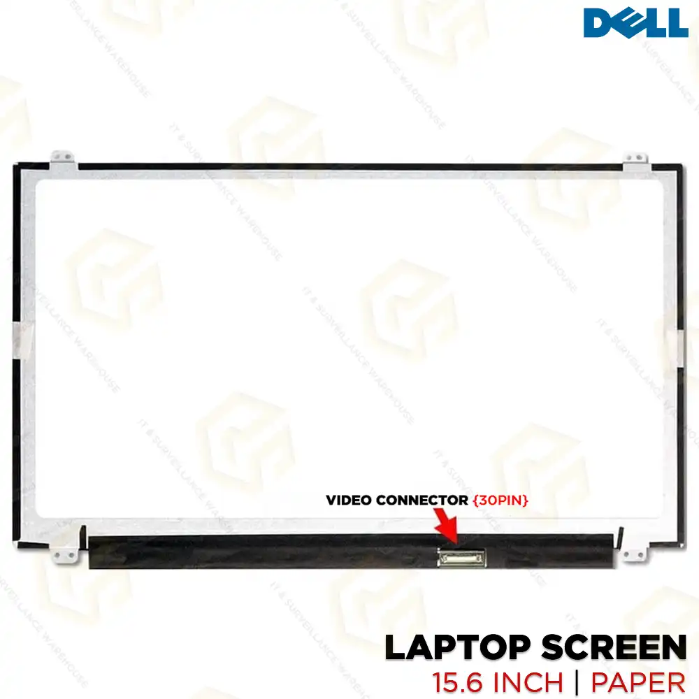 DELL ORIGINAL LAPTOP SCREEN 15.6 PAPER (30PIN) HRN6M (6MONTH)