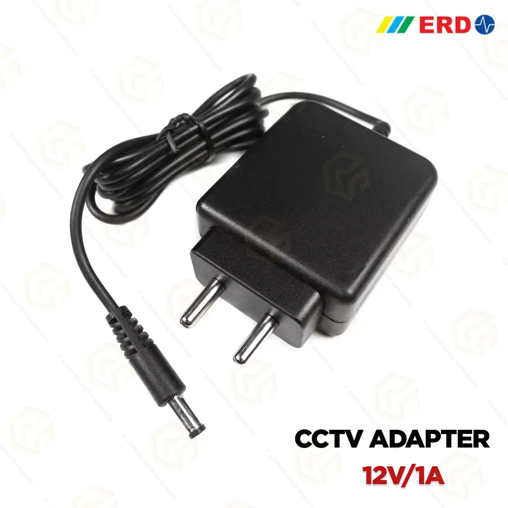 ERD PS-10/12V | 12V/1AMP ADAPTOR