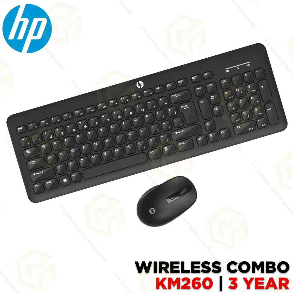 HP KM260 WIRELESS KEYBOARD COMBO (3YEAR)