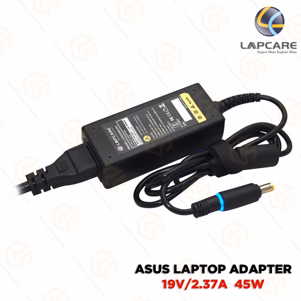 LAPCARE ADAPTER 19V/2.37A ASUS 45W (4.0*1.35MM) LOADW6365