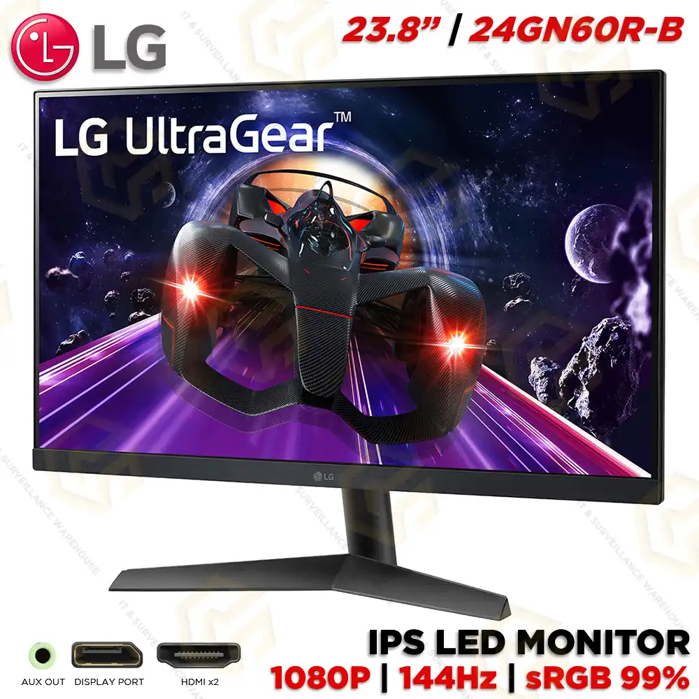 LG 24" IPS LED MONITOR 24GN60R (3YEAR)