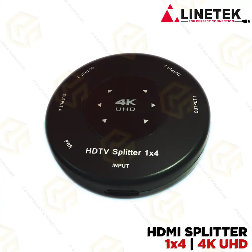 LINETEK MINI 1X4 VIDEO SPLITTER