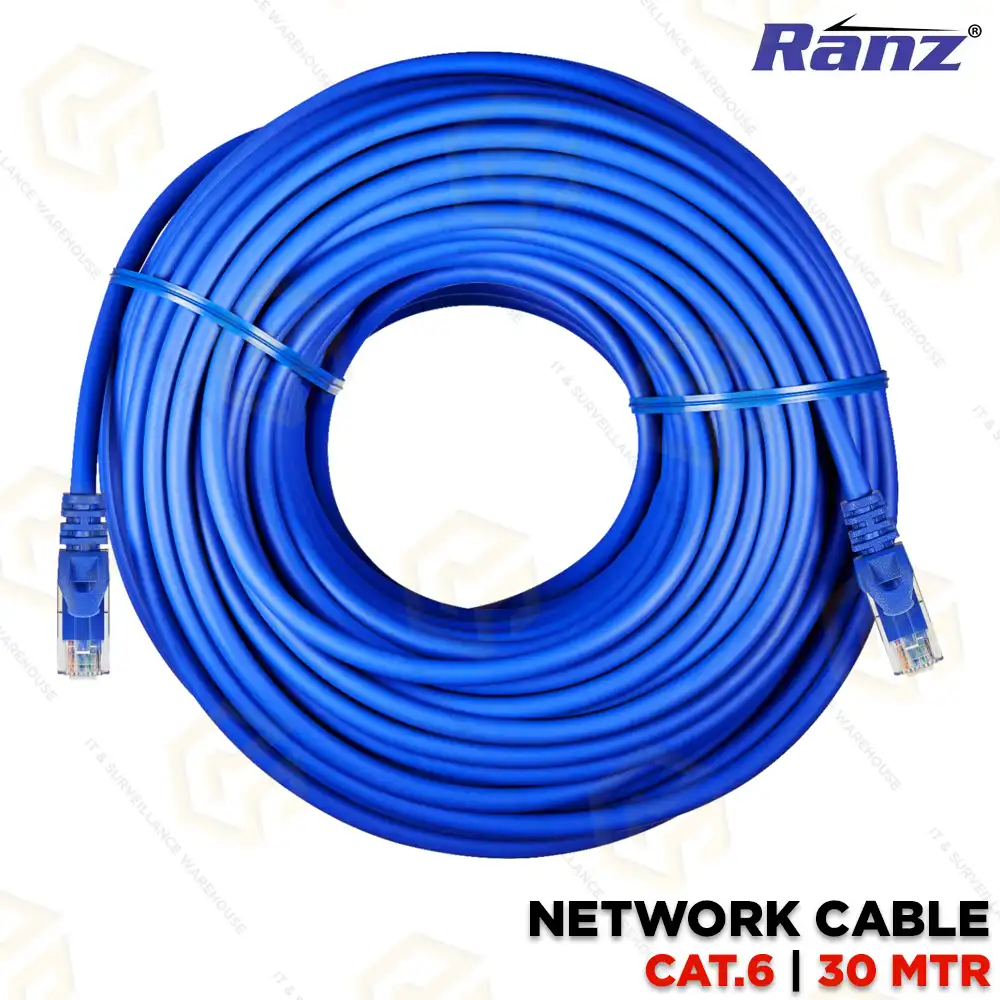 RANZ CAT.6 PATCH CORD 30MTR