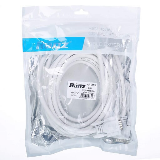 RANZ VGA CABLE 5MTR