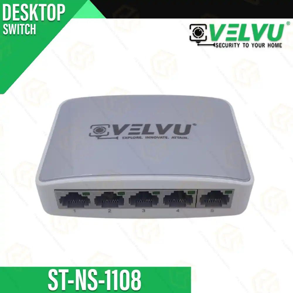 VELVU 5 PORT SWITCH 100MBPS ST-NS-1105
