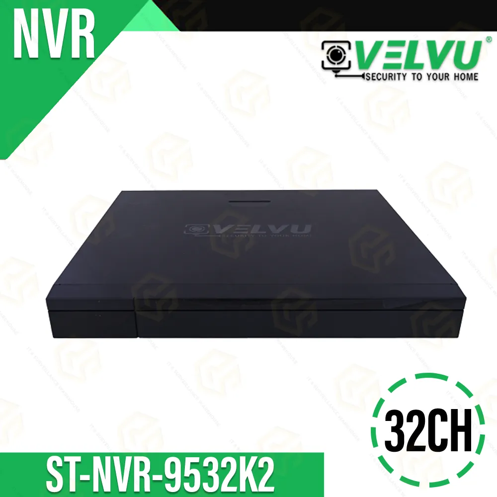 VELVU NVR 32CH 5MP ST-NVR9532-K2