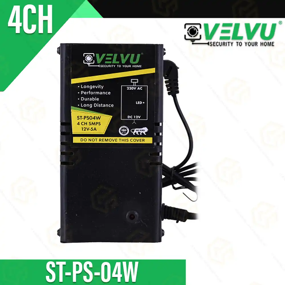 VELVU ST-PS-04W 4CH SINGLE OUTPUT SMPS