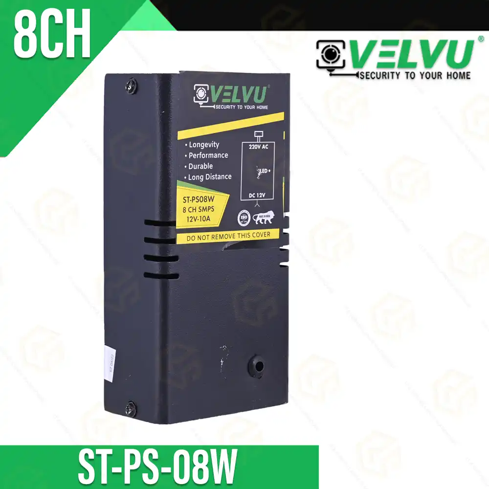 VELVU ST-PS-08W 8CH SINGLE OUTPUT SMPS