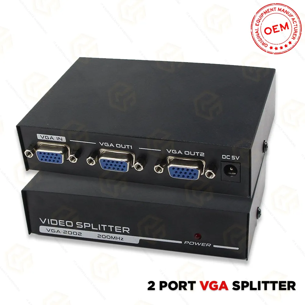 RANZ VGA SPLITTER 2 PORT